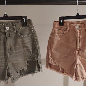 American Eagle highest rise mom shorts (2)